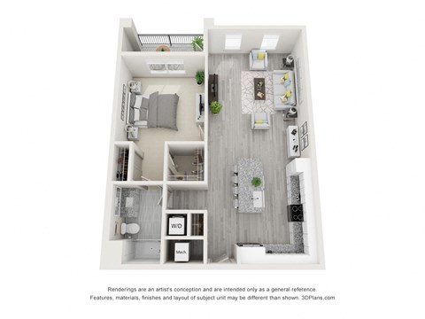 A2 903 sq ft 3D